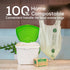 ANECO Compostable Food Waste Bags, 3 Gallon with Handles, 30 Count, BPI Certified