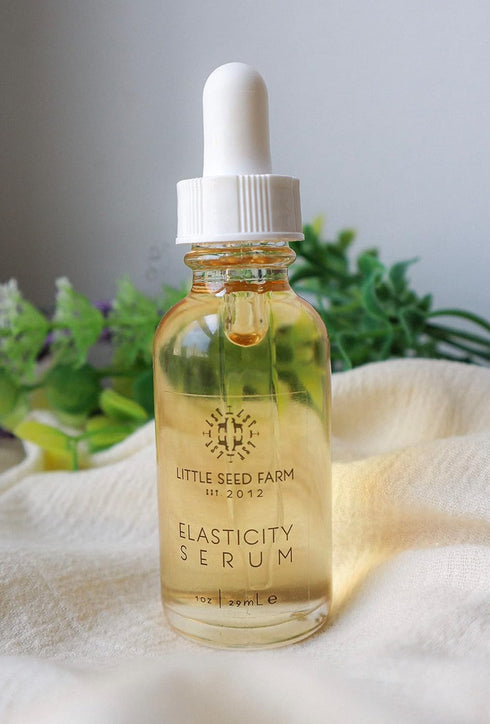 Little Seed Farm Elasticity Serum - Skin Toning and Firming Serum, 1.0 Ounce