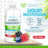 Bio Naturals Liquid Whole Food Multivitamin for Men & Women with Over 100 Ingredients - 100% Vegan - 32 oz