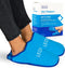 LEONNS Gel Foot Ice Pack Slippers - Provides Hot and Cold Therapy