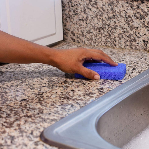 Handy Gourmet Silicone Sponges – Kitchen and Dish Scrubber, Fragrance, Mildew, Odor Free (Set of 4)