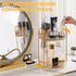 Makeup Organizer for Vanity, 360° Rotating Bathroom Organizer, High-Capacity Skincare Organizer for Dresser Countertop