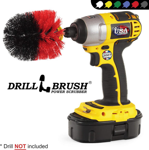 Outdoor Cleaning Supplies - Garden Scrubbing Tool - Patio Scrubbing Brush - Deck Cleaning - Bird Bath Cleaner - Garden