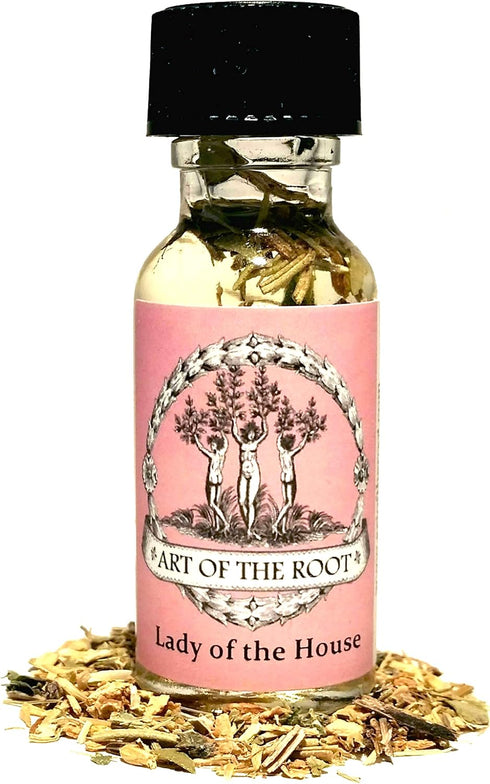Lady of The House Oil | Handmade with Herbs & Essential Oils | Respect, Fidelity, & Admiration Rituals | Hoodoo Wicca