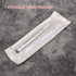 10pcs Tattoo Marker Pen, Waterproof Disposable Microblading Marker with Paper Ruler, 0.5mm Head, Blue