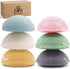 Konjac Face Sponges for Cleansing and Exfoliating, Natural Konjac Sponge Set for Oily Dry Sensitive Skin