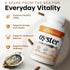 Immunity, 60 Pure Oyster Extract Supports Energy, Vitality & Hormone Balance for Men & Women | Capsules | Made in USA