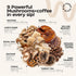 Mushroom Coffee 9 Mushroom Adaptogen Mix for Gut Health, Immunity, and Brain Boost, Keto-Friendly, 105 Servings
