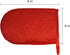 Hair Magnet Pet Fur Removal Mitt, 2-Pack, Red - Quick & Easy Cleanup for Clothing and Upholstery