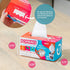 Trash Bags, Small Garbage Bags, 4 Gallon Clear Trash Can Liners for Bathroom, Bedroom, Office & Kitchen