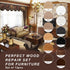 Wood Furniture Repair Kit, 12 Colors Touch Up Fillers for Scratches, Cracks, Discoloration on Wooden Surfaces