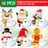 Timgle 48 Pcs Christmas Facial Masks - Holiday Skincare Spa Face Sheet Masks - Gifts for Adults Women Party Night