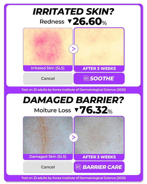 Soothing Repair Korean Emulsion Cream R4, 6.76 fl oz, Daily Moisturizer with Eucalyptus, Peptide, and Collagen