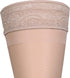 Truform Women's Thigh High Compression Stockings, 15-20 mmHg, 20 Denier, Large, Nude