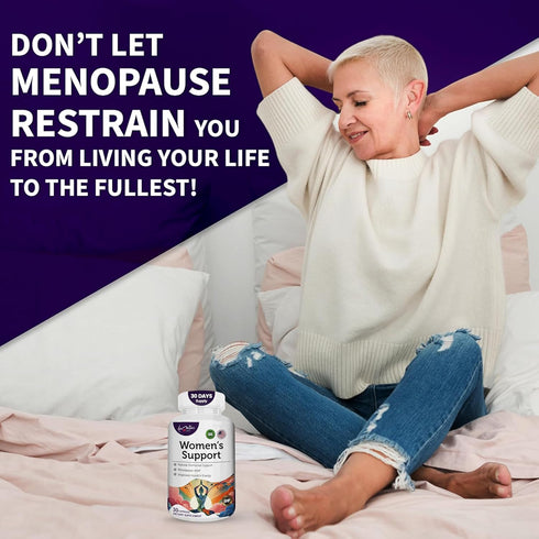 Womens Support Supplement- Natural Hormone Regulation- Menopause Support Supplement- Estrogen Rich Supplement- Active