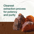 Organic Chaga Mushrooms - Strongest DNA Verified 1500mg Per Serving, Non-GMO, Gluten & Soy Free, Vegan Friendly