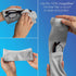 MagicFiber Eyeglass Cleaning Cloth Case, 4 Pack Soft, Works as Glasses Cleaner & Pouch for Men & Women
