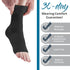 medi Seamless Knit Ankle Support, Beige M - for Sprains, Rheumatic & Osteoarthritis Condition