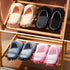 4 Pairs Detachable Microfiber Mop Slippers for Women Men, Washable Dusting Shoes for Home Office Kitchen Floor
