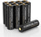 POWEROWL Rechargeable AA Batteries, High Capacity 2800mAh, Premium NiMH Double A Battery -12
