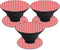 MightySkins Skin for PopSockets (3 Pack) - Red Houndstooth | Unique Vinyl Decal Wrap Cover, Easy to Apply | Made in The