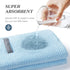 YFONG Large Towel Wrap for Women, Soft Microfiber Hair Drying Towel with Elastic Band