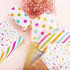 Whaline Tissue Paper Bulk, Polka Dots Stripe Wrapping Paper for Birthday DIY Party Crafts Weddings, 60 Sheets