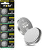 5 Pack CR2025 Lithium Coin Battery 3V for Airtag, Car Remote Key Fob, Scale, Watch - DL2025 ECR2025 BR2025