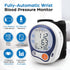 LotFancy Wrist Blood Pressure Monitor, Wrist BP Cuff (5”-8”), 60 Reading Memory, Automatic Digital Blood Pressure Machine, Home BP Gauge for Irregular Heartbeat Detection