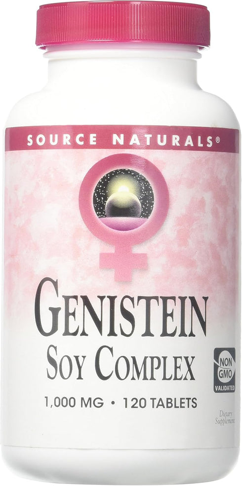 Source Naturals Genistein 1000 Mg (Eternal Woman), 120 Tablets