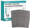 ZMZPA Ag Silver Calcium Alginate Wound Dressing 4" x 4", Non Stick Pads