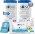 SONO Disinfecting Wipes, Alcohol-Free, Unscented, No Bleach, Medical-Grade Multi-Surface Cleaning for Home, School,