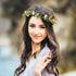 MOSTORY Yellow Mushroom Woodland Headpiece Fairy Leaf Crown Headband Mossy Forest Circlet Tiara for Women Girls Toddlers Bridal Wedding Birthday Cosplay Costumes Hair Accessory