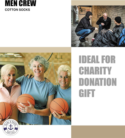Women's Cotton Crew Socks for Diabetic Neuropathy & Edema Relief