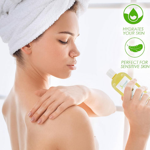 Soapeauty Kukui Nut Oil - 100% Pure & Natural, Cold Pressed Moisturizing Oil for Skin, Hair, Soap Making, 2 fl oz
