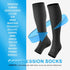 Men-2 15-20 mmHg cerpite Open Toe Compression Socks Women & Pairs Knee High Stockings for Circulation Support