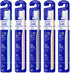 Soft Toothbrush Pack, 5 Count, Advanced Quad-fine Bristles for Sensitive Teeth, Gums & Deep Plaque Removal, Assorted