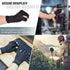 Copper Wrist Compression Arthritis Gloves (1 Pair), Fingerless Glove with Adjustable Strap for Hand Pain Relief, Fits