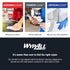 WypAll GeneralClean X60 Multi-Task Cleaning Cloths, Strong and Absorbent Towels, 252 Sheets/Box