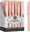 Exquisite Plastic Cutlery, Premium Quality Silverware "Gold/Silver look alike," Heavy Duty Plastic Cutlery - 120 Count