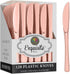 Exquisite Plastic Cutlery, Premium Quality Silverware "Gold/Silver look alike," Heavy Duty Plastic Cutlery - 120 Count