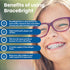Teeth Whitening for Braces Cleaner Kit for Metal, Ceramic, Clear Brackets & Wires, No Sensitivity, Minty Foam