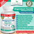 Magnesium Taurate 400mg, 200 Capsules, High Absorption for Sleep, Heart Health, Joint Supplement for Women and Men