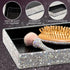 TISHAA Bling Decorative Tray Holder | Makeup Cosmetic Jewelry Ring Key Display Dish | Crystal Rhinestone Glitter