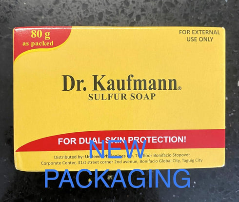 Lot of 4 Dr. Kaufmann Medicated Sulfur Soap