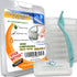 New Genuine Orthowax Plus - Precut with Aloe Vera & Vitamin E - Orthodontic Wax for Braces Wearer (Pack of 9) -
