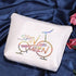 POFULL Indoor Cycling Bike Spin Class Workout Gift, Spin Queen Cosmetic Bags for Spinning Bike Gym