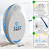 Ultrasonic Pest Repellent Control 2025, 2-Pack Plug in Home Insect Repeller for Indoor and Outdoor