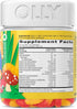 Gummy Immune 45 100 Count OLLY Kids Multivitamin Worms, Overall Health and Support, Vitamins and Minerals A, C, D, E