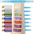 Holographic Body Glitter Gel for Face and Body, Waterproof Quick Dry Liquid Chunky Green Glitter
